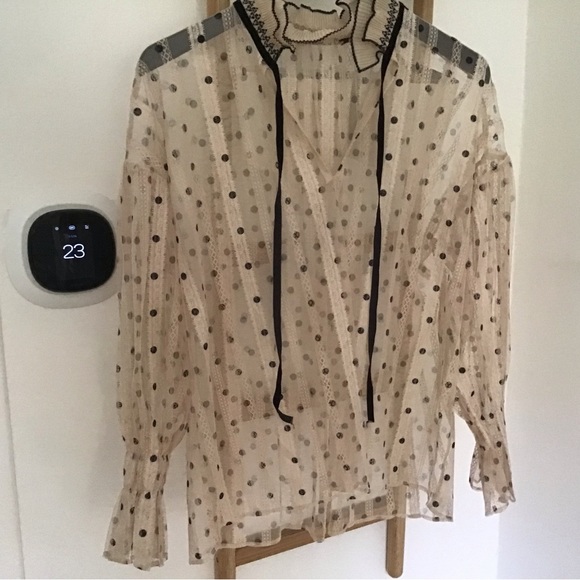 Transparent blouse - Picture 2 of 3